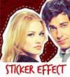 Sticker Effect With Dashed Line Around Image